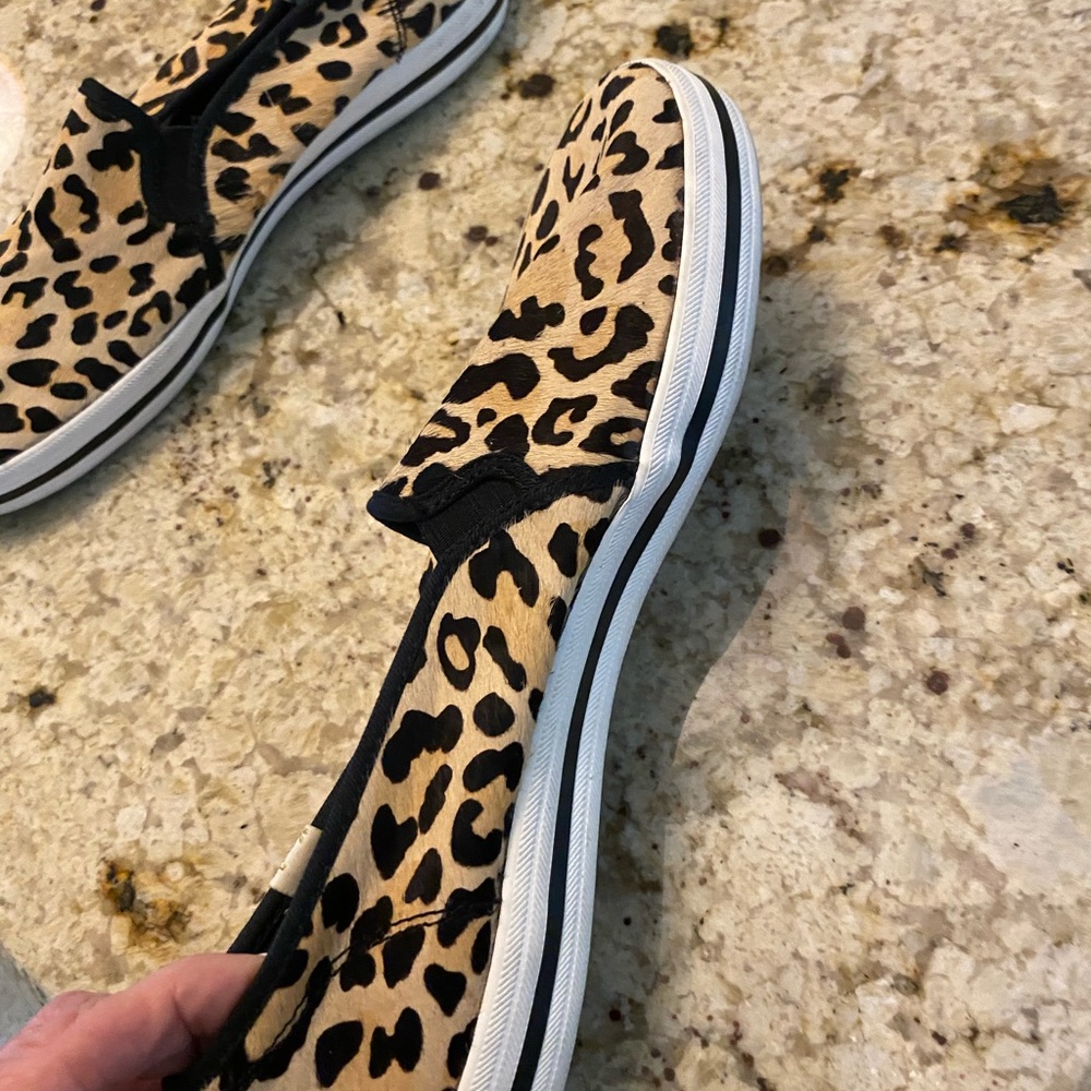 Keds Kate Spade Leopard slip one size 10